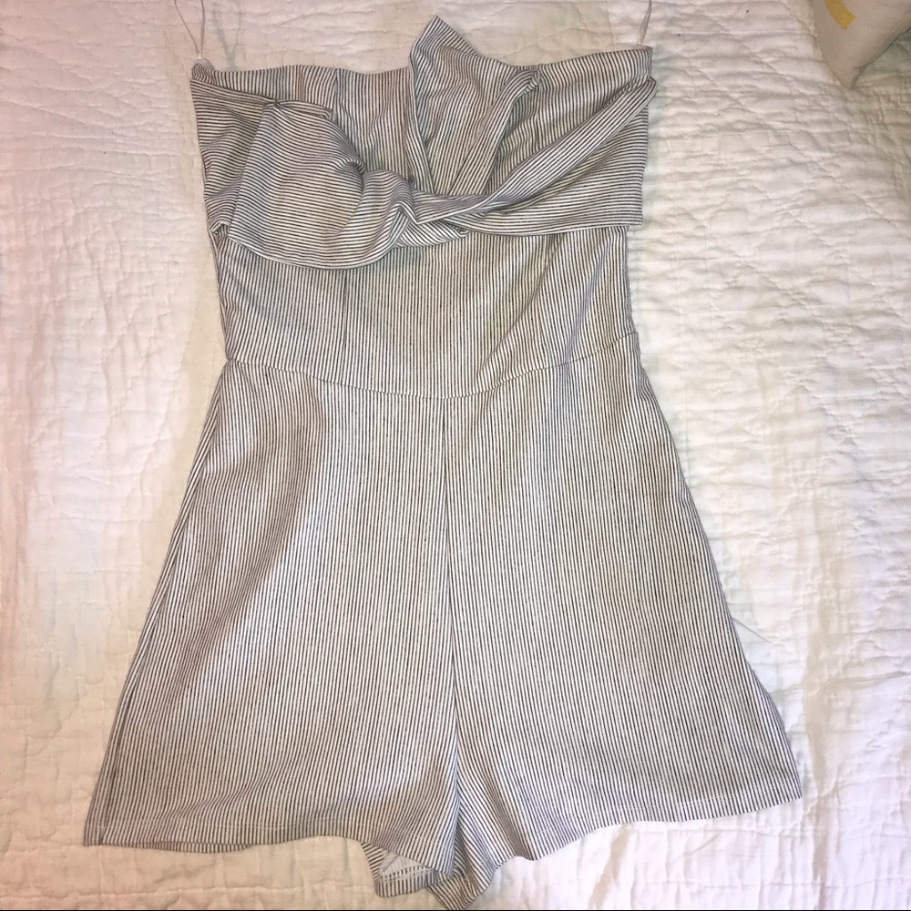 Zara bow romper